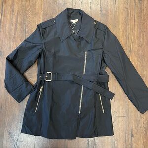 🆕 Simply Noelle black trench coat SZ S/M